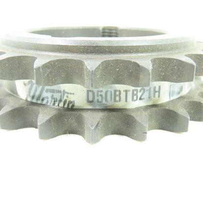 Martin D50BTB21H 4-1/2" OD Double Strand Roller Chain Sprocket 21-Tooth