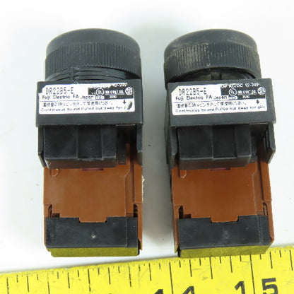 Fuji DR22B5-E Electric Alarm Buzzer 12-24V AC/DC Lot Of 2