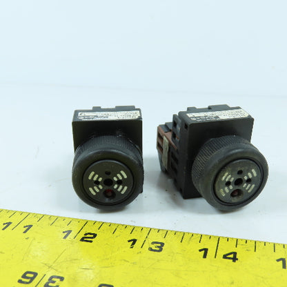 Fuji DR22B5-E Electric Alarm Buzzer 12-24V AC/DC Lot Of 2