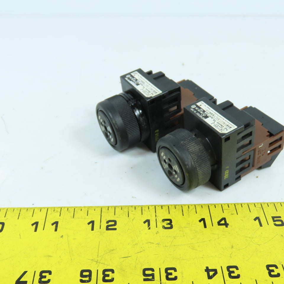 Fuji DR22B5-E Electric Alarm Buzzer 12-24V AC/DC Lot Of 2