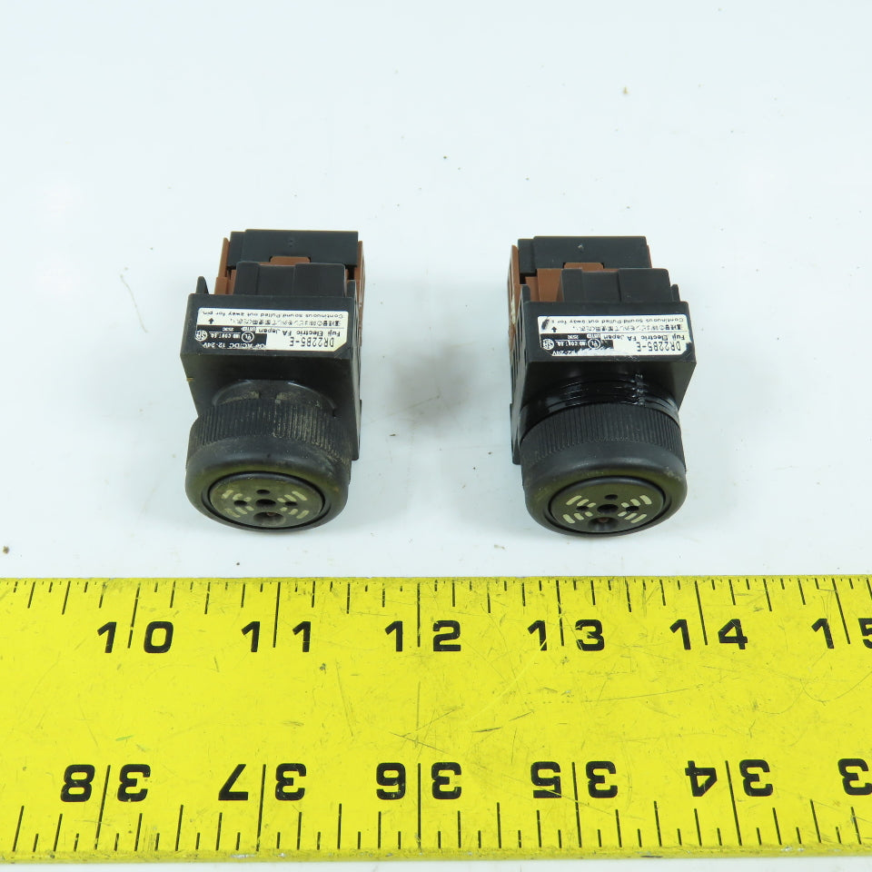 Fuji DR22B5-E Electric Alarm Buzzer 12-24V AC/DC Lot Of 2