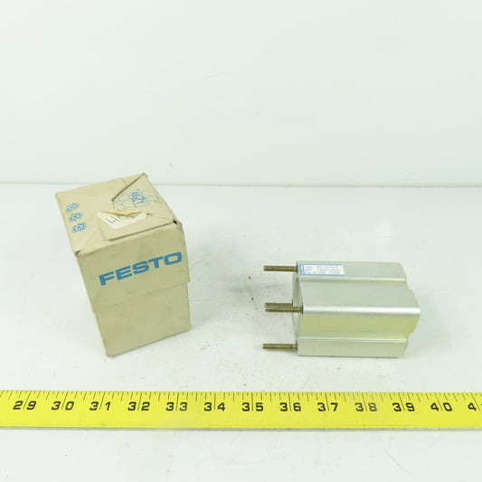 Festo ADV-40-40-A Pneumatic Air Cylinder 40mm Bore 40mm Stroke 145PSI 10Bar