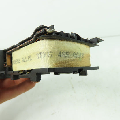Siemens Allis 3TY6 485-0AA8 Coil 110/120V 50/60Hz