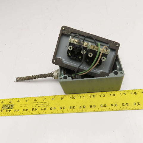 Allen Bradley 800T-2TA Start Stop Remote Push Button Pendant 600V