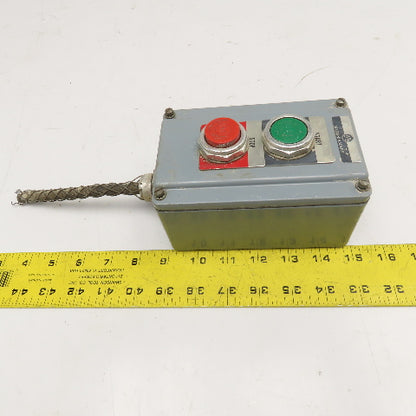 Allen Bradley 800T-2TA Start Stop Remote Push Button Pendant 600V