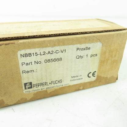 Pepperl+Fuchs NBB15-L2-A2-C-V1 Inductive Proximity Sensor 10-30VDC NEW