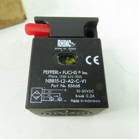 Pepperl+Fuchs NBB15-L2-A2-C-V1 Inductive Proximity Sensor 10-30VDC NEW
