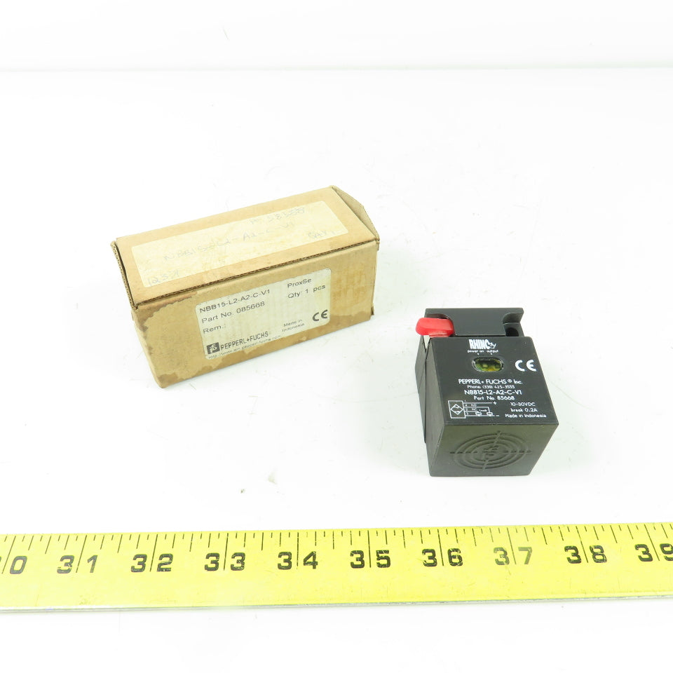 Pepperl+Fuchs NBB15-L2-A2-C-V1 Inductive Proximity Sensor 10-30VDC NEW