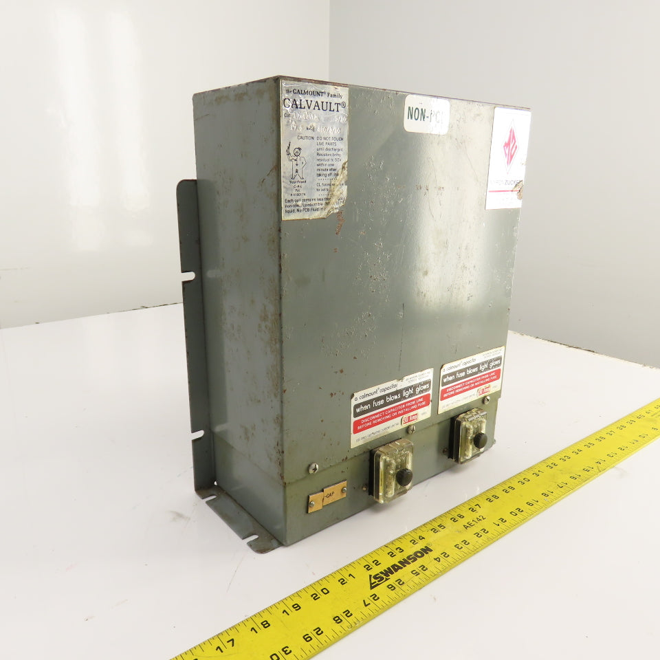 Myron Zucker 17X43VLM Calvault Calmount 17.5kVar Capacitor 480V 3-Phase 60HZ