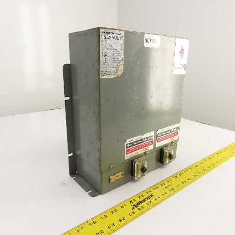 Myron Zucker 17X43VLM Calvault Calmount 17.5kVar Capacitor 480V 3-Phase 60HZ