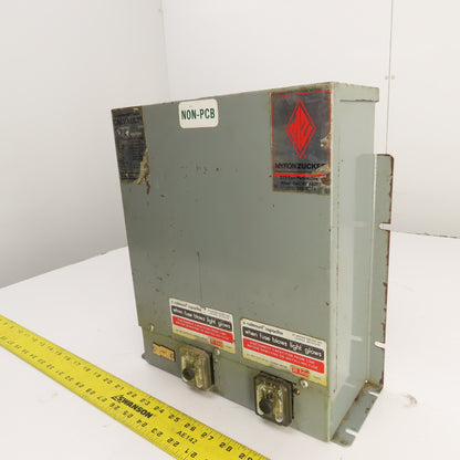 Myron Zucker 17X43VLM Calvault Calmount 17.5kVar Capacitor 480V 3-Phase 60HZ