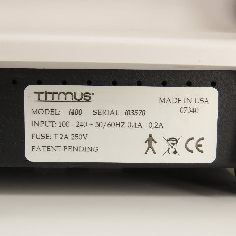 Titmus i400 Vision Screener Analyzer 100-240V 50/60HZ (Parts/Repair)