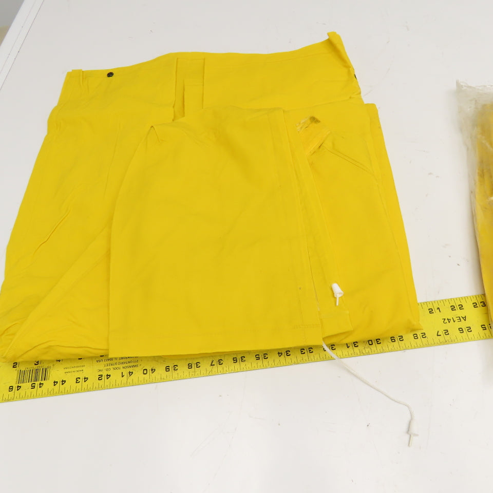 Durawear Style 1220 Size 2XL Hi-Vis PVC Rain Suit Jacket Pants Lot Of 2 Sets