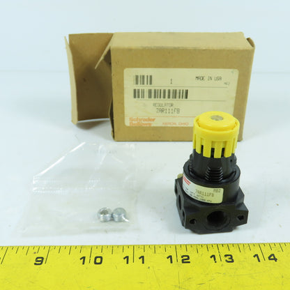 Schrader Bellows 7AR111FB MB2 1/4" Compressed Air Regulator 150 PSIG Max In
