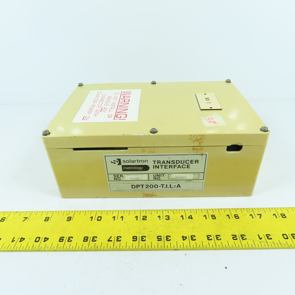 Solartron DPT200-T.I.L.-A Metrology Transducer Interface Circuit Board 16 Port