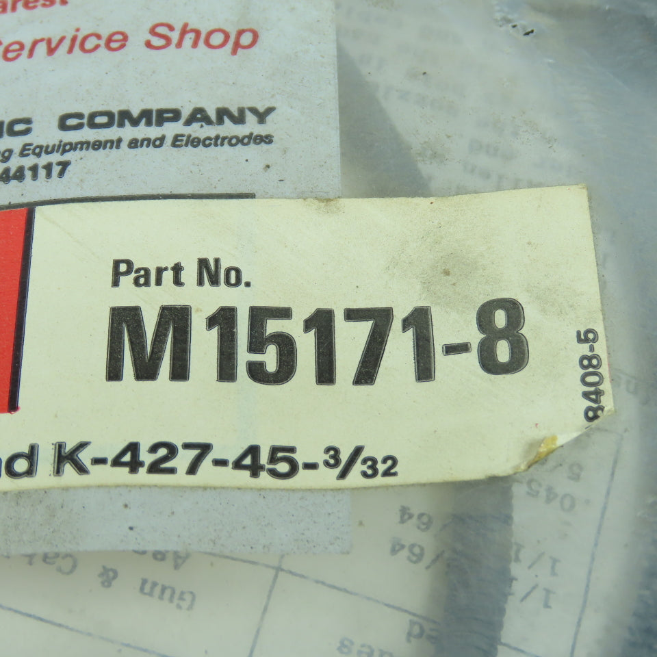 Lincoln M15171-8 Liner For Magnum Gun 15' Long Fits K-427-70-3/32 & 45-3/32