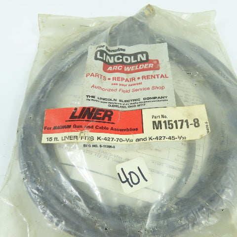 Lincoln M15171-8 Liner For Magnum Gun 15' Long Fits K-427-70-3/32 & 45-3/32