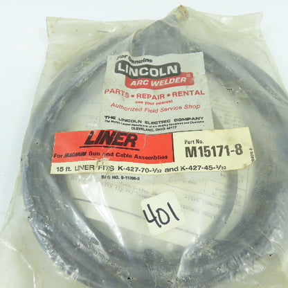 Lincoln M15171-8 Liner For Magnum Gun 15' Long Fits K-427-70-3/32 & 45-3/32