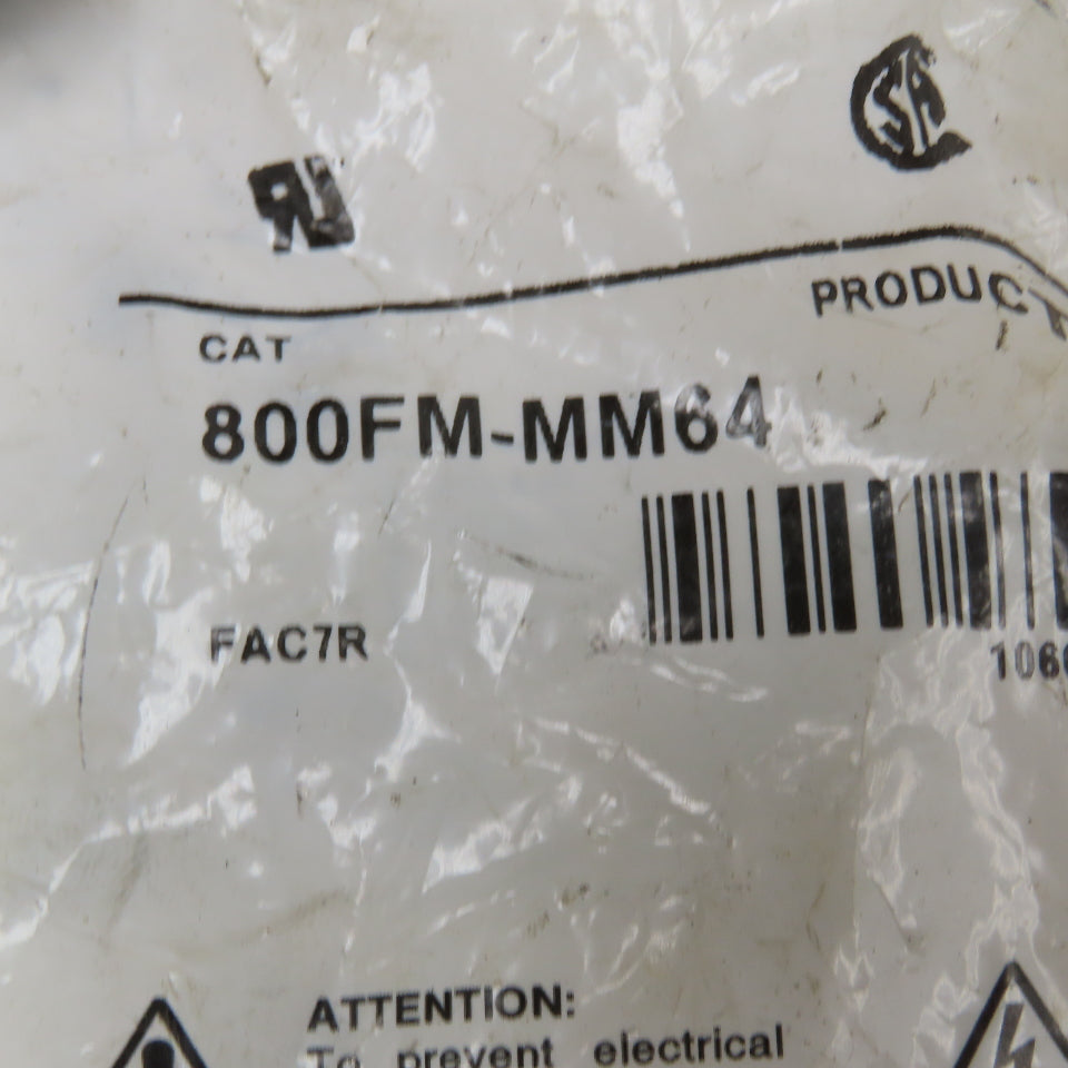 Allen Bradley 800FM-MM64 Mushroom Head Emergency Stop Button Accessory
