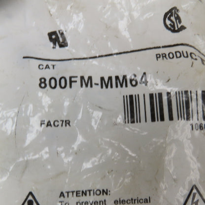 Allen Bradley 800FM-MM64 Mushroom Head Emergency Stop Button Accessory