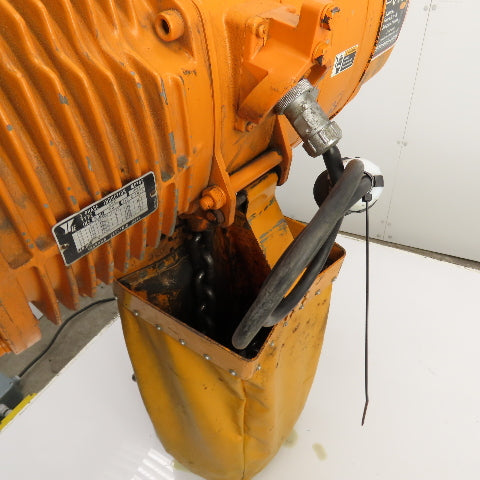 Harrington ES3B-4105 5-Ton 10,000LB Electric Chain Hoist 2-Speed 3PH 15' Lift