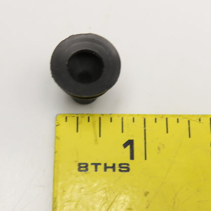 7200 Black Neoprene Bellows Suction Cup 5/32" Bore x 3/4" OD x 3/4" Tall Lot/320