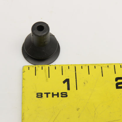 7200 Black Neoprene Bellows Suction Cup 5/32" Bore x 3/4" OD x 3/4" Tall Lot/320