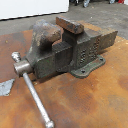 Hollands 16H 6" Jaws x 11" Open Heavy Duty Stationary Bench Vise USA