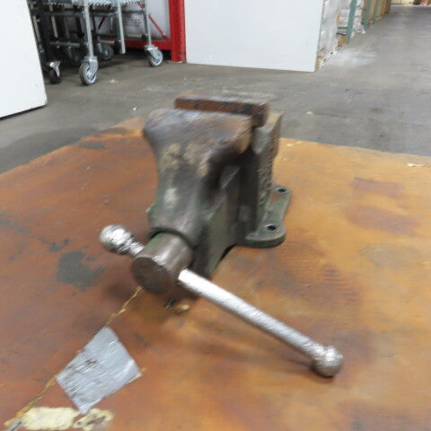 Hollands 16H 6" Jaws x 11" Open Heavy Duty Stationary Bench Vise USA