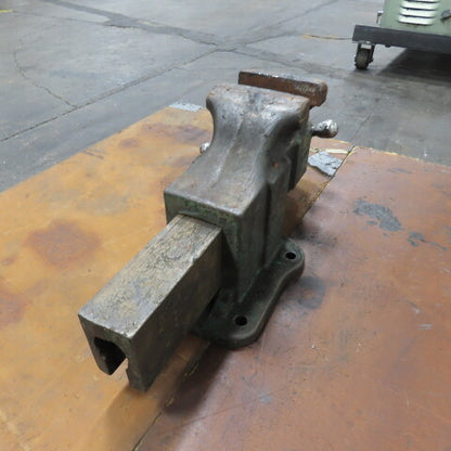 Hollands 16H 6" Jaws x 11" Open Heavy Duty Stationary Bench Vise USA