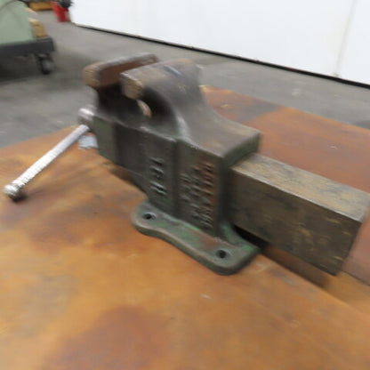 Hollands 16H 6" Jaws x 11" Open Heavy Duty Stationary Bench Vise USA