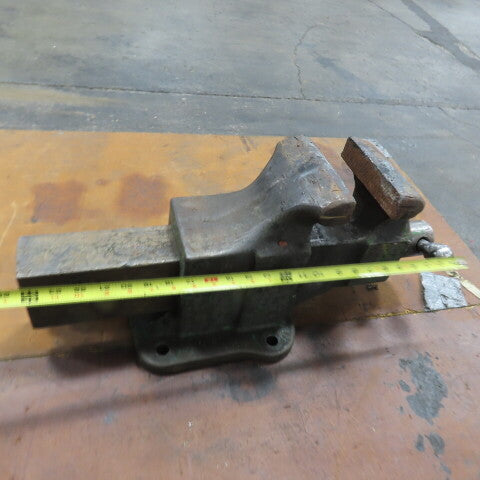 Hollands 16H 6" Jaws x 11" Open Heavy Duty Stationary Bench Vise USA