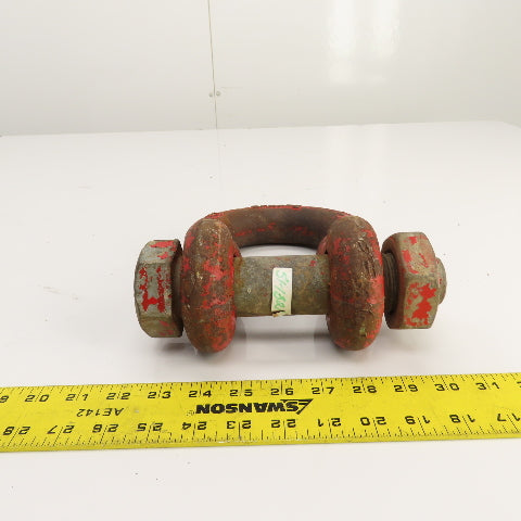 Crosby 17T 1-1/2" Screw Pin Anchor Lifting Shackle 17 Ton