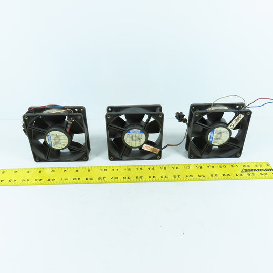 EBM Papst 4214/12H 24VDC 4.8W Cabinet Computer Cooling Fan Lot Of 3