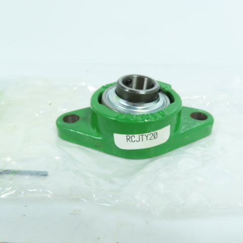 INA RCJTY20 2-Bolt Flange Mount Ball Bearing 20mm Bore