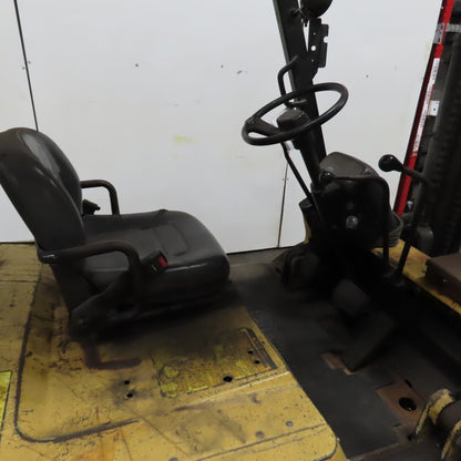 Caterpillar GP50 11,000LB Forklift 2 Stage LPG Gas 120" Lift 65" x 6" Forks