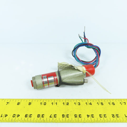 SOR Static-O-Ring 6AG-EF3 Pressure Switch 12-100 PSI