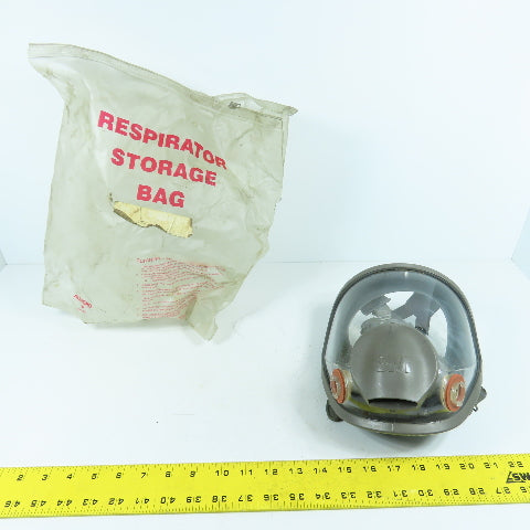 3M 6899T Full Facepiece Reusable Respirator Medium W/ Storage Bag