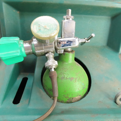 Hudson No. 5025 Vintage Portable Life Saver Unit Cylinder & Case