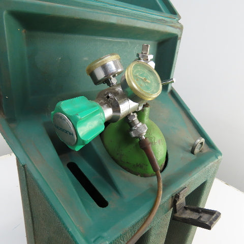 Hudson No. 5025 Vintage Portable Life Saver Unit Cylinder & Case