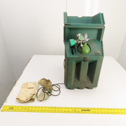 Hudson No. 5025 Vintage Portable Life Saver Unit Cylinder & Case