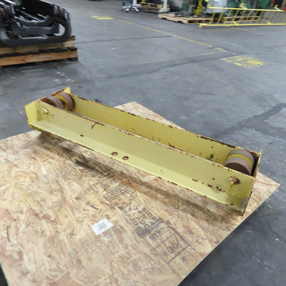 48" L Steel Push/Pul Bridge Crane End Truck For 4-1/2" I-Beam
