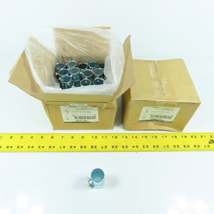 Thomas Betts TK122A 3/4" EMT Zinc Plated Set Screw Couplings Lot Of 100