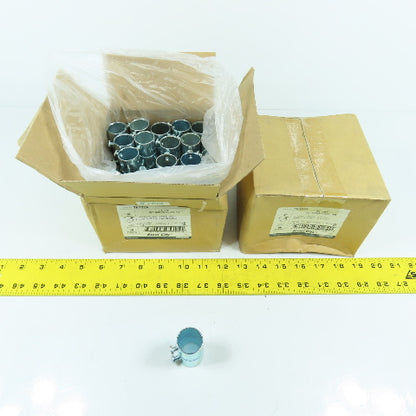 Thomas Betts TK122A 3/4" EMT Zinc Plated Set Screw Couplings Lot Of 100