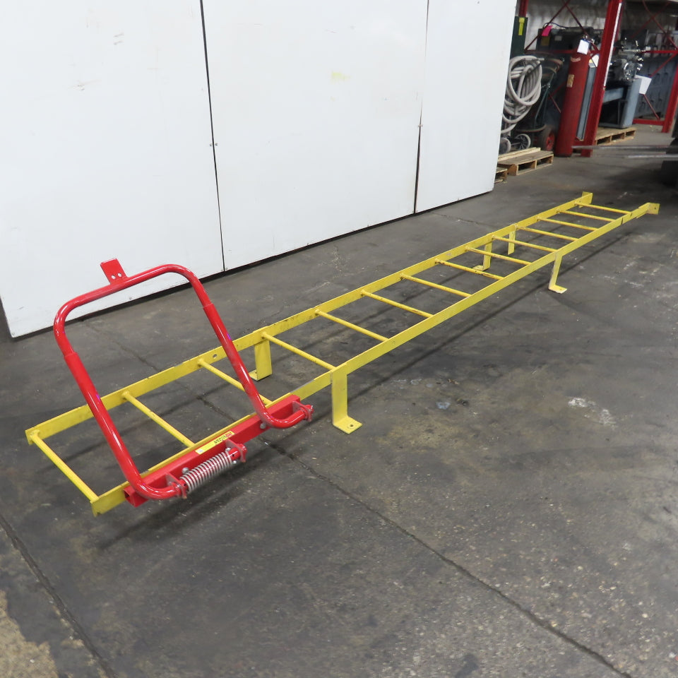 Little Giant 14' Steel 14-Rung Wall Mount Ladder 17-1/2" Wide