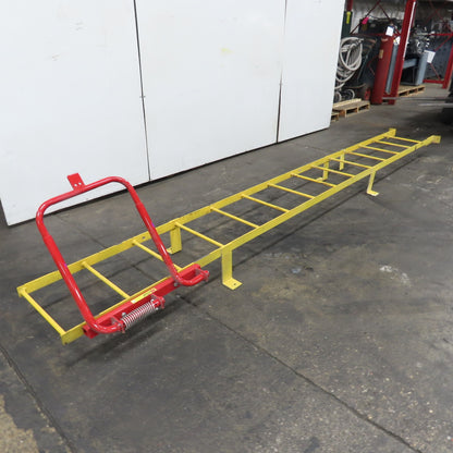 Little Giant 14' Steel 14-Rung Wall Mount Ladder 17-1/2" Wide
