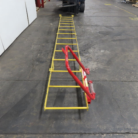 Little Giant 14' Steel 14-Rung Wall Mount Ladder 17-1/2" Wide