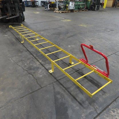 Little Giant 14' Steel 14-Rung Wall Mount Ladder 17-1/2" Wide