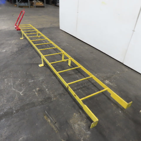 Little Giant 14' Steel 14-Rung Wall Mount Ladder 17-1/2" Wide