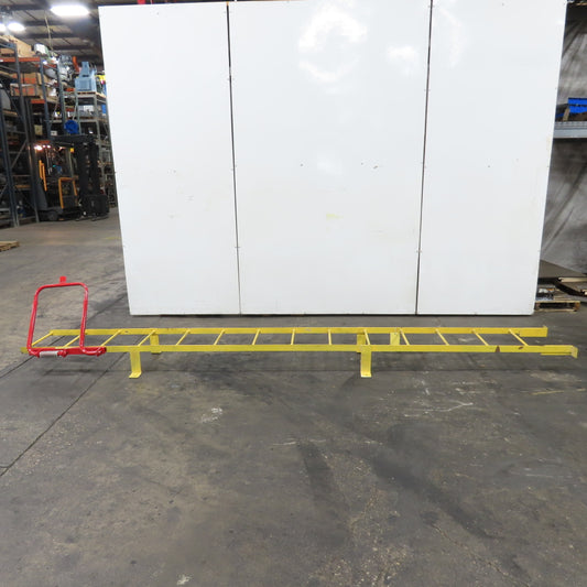 Little Giant 14' Steel 14-Rung Wall Mount Ladder 17-1/2" Wide
